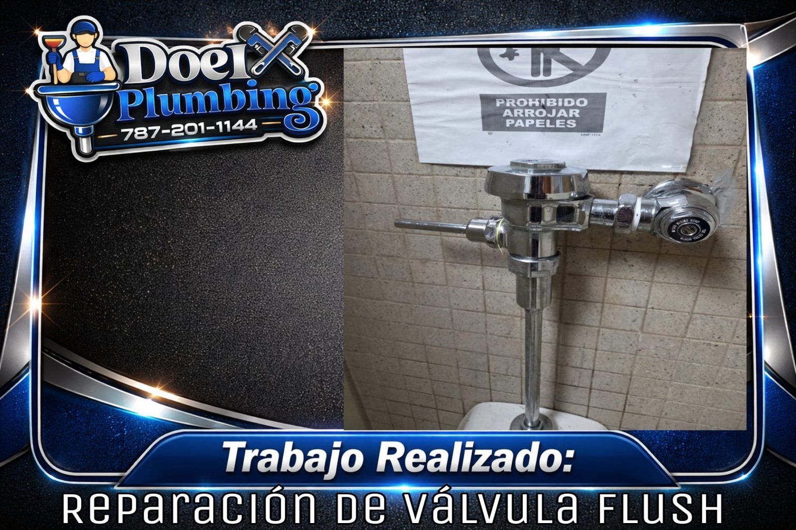 Reparación Válvula Flush